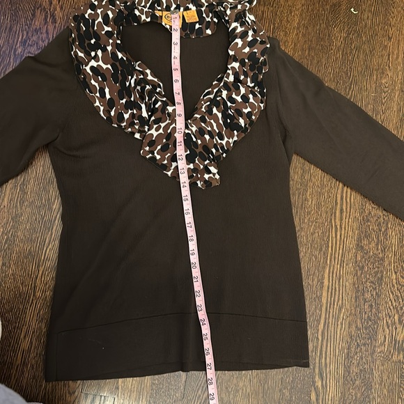 Tory Burch Sweater with silk accents - Picture 10 of 10